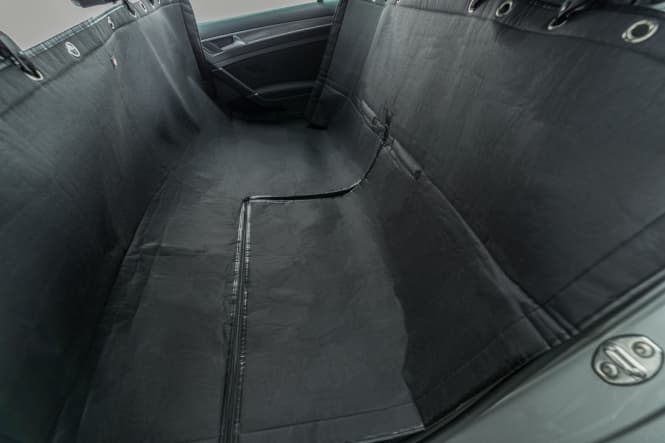 Trixie Auto-Schondecke teilbar - schwarz 2