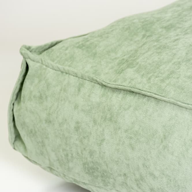 Duvoplus Kissen Velvet rechteckig - grün - 97x68x18,5cm 4