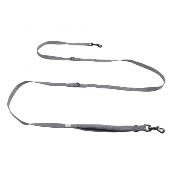 Duvoplus Trainingsleine EXPLOR Ultimate Fit Safety - Silver Reflective - 220cm - 25mm: Produktbild