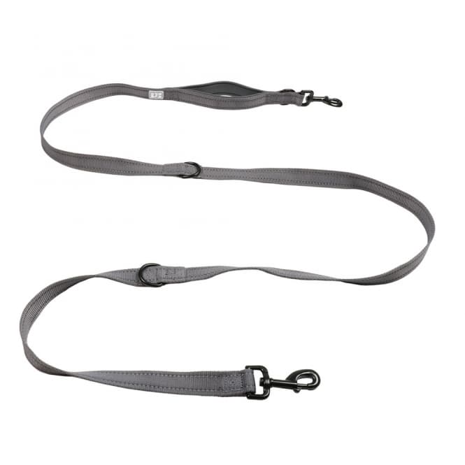 Duvoplus Trainingsleine EXPLOR Ultimate Fit Safety - Silver Reflective - 220cm - 25mm 2