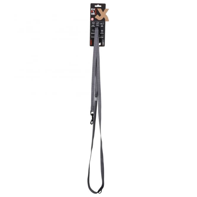 Duvoplus Trainingsleine EXPLOR Ultimate Fit Safety - Silver Reflective - 220cm - 25mm 3