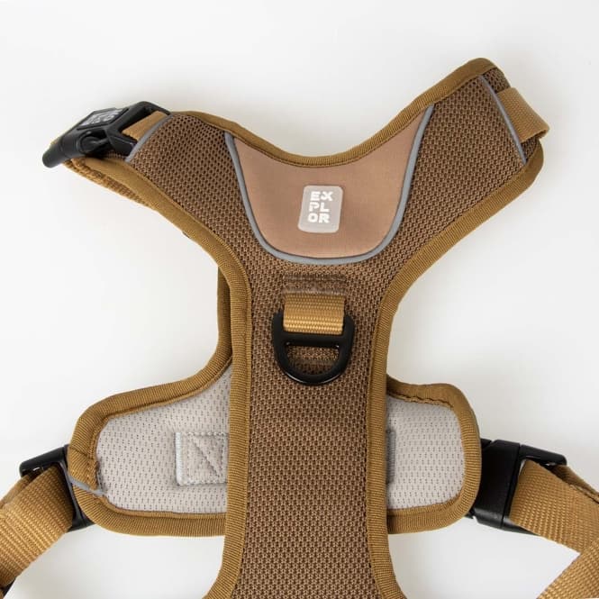 Duvoplus EXPLOR Ultimate Fit No-Pull-Geschirr - honey gold - XL - 52-66cm - 71-104cm 3
