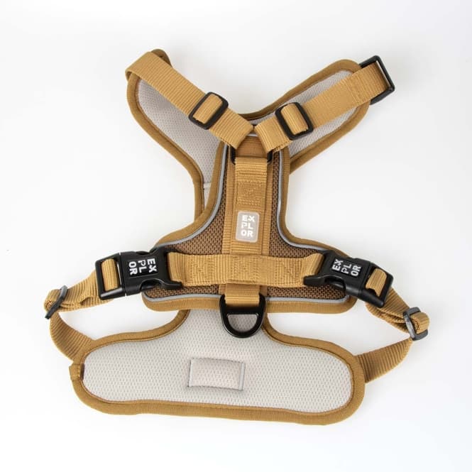 Duvoplus EXPLOR Ultimate Fit No-Pull-Geschirr - honey gold - XL - 52-66cm - 71-104cm 4