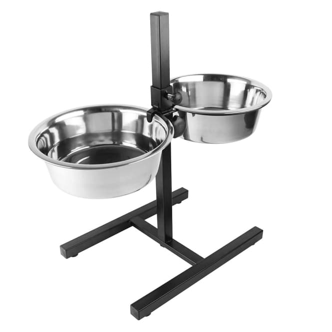 Duvoplus höhenverstellbarer Doppelnapf-Ständer - 2x 4730ml / 61x29x52,5cm 3