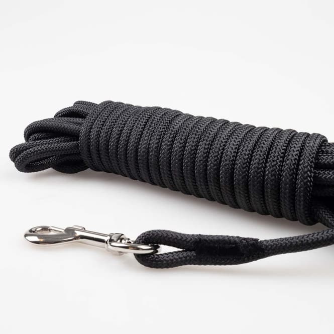 Duvoplus EXPLOR Trackingleine Classic rund - schwarz - 10m/8mm 3