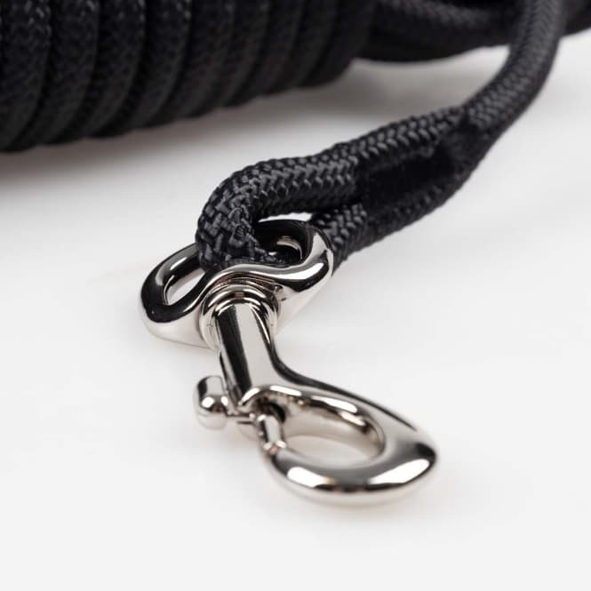 Duvoplus EXPLOR Trackingleine Classic rund - schwarz - 15m/8mm 2