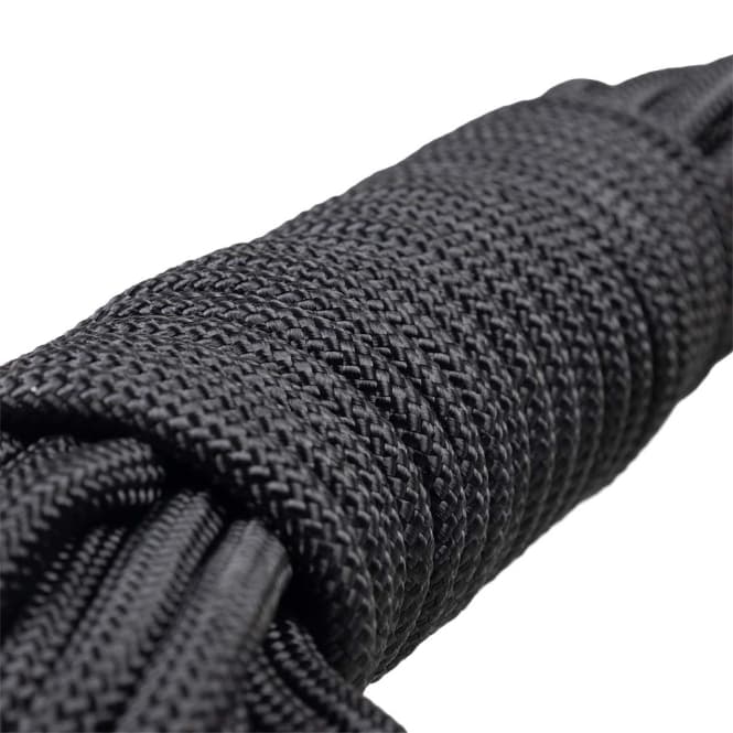 Duvoplus EXPLOR Trackingleine Classic rund - schwarz - 15m/8mm 4