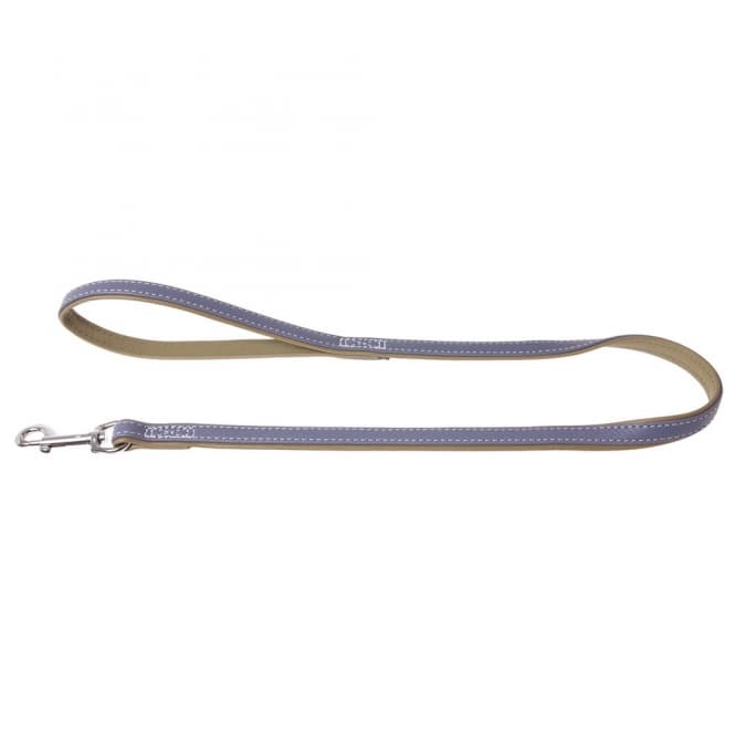 Karlie Vintage Trend Leine - Rauchblau/Moosgrün - 100cm / 18mm 2