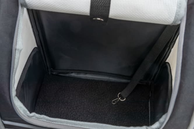 Trixie Rucksack Chloe - Hellgrau/Schwarz 5