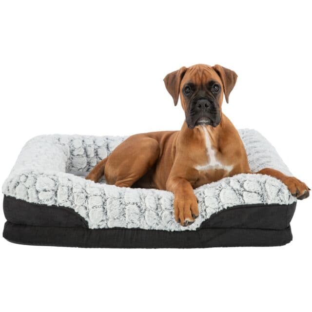 Trixie Vital Bett Lino - schwarz/grau - 90 × 65 cm 2