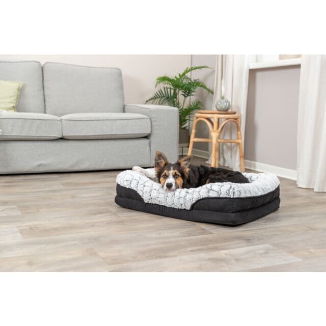 Trixie Vital Bett Lino - schwarz/grau - 90 × 65 cm 3
