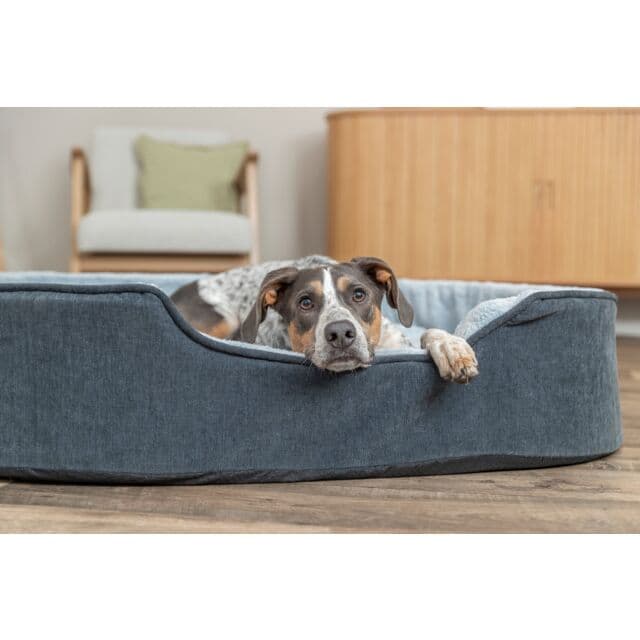 Trixie Vital Bett Lino Soft, oval - grau/hellgrau - 83 × 67 cm 5