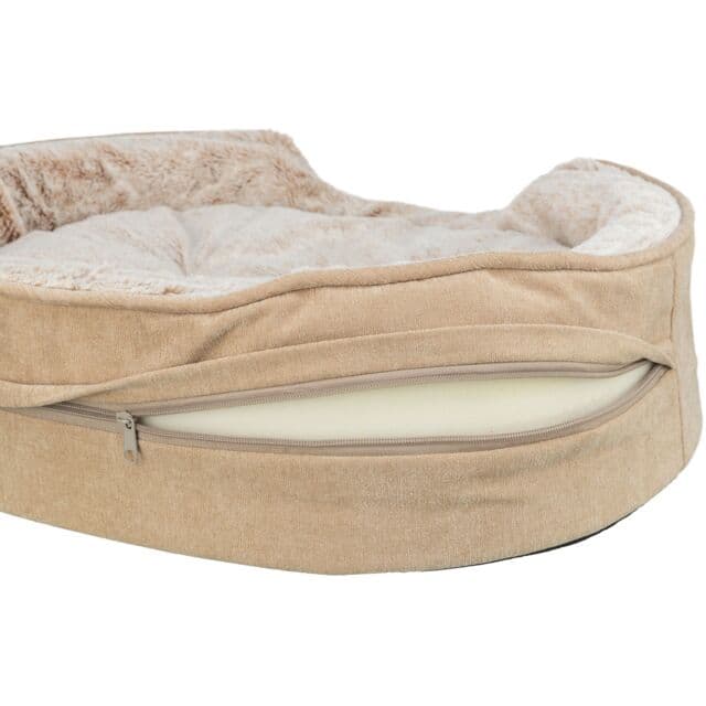 Trixie Vital Bett Lino Soft, oval - beige/creme - 60 × 45 cm 4