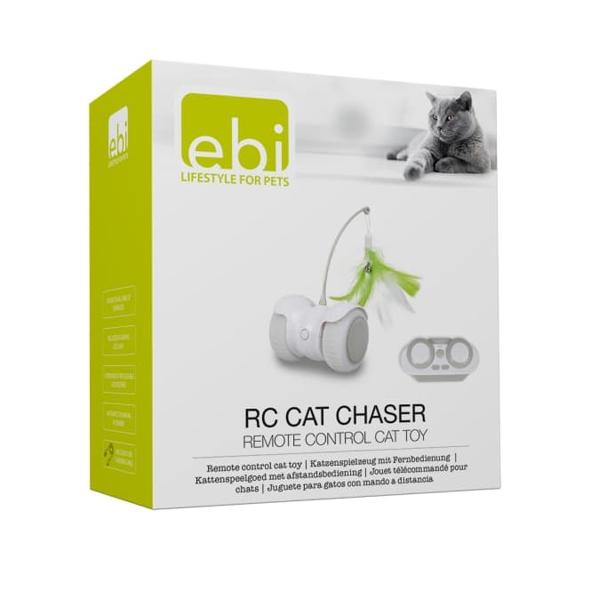 EBI Cat Toy RC Cat Chaser - weiß/grün 2