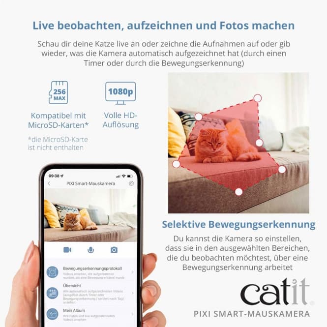 Catit PIXI Smart-Mauskamera 3
