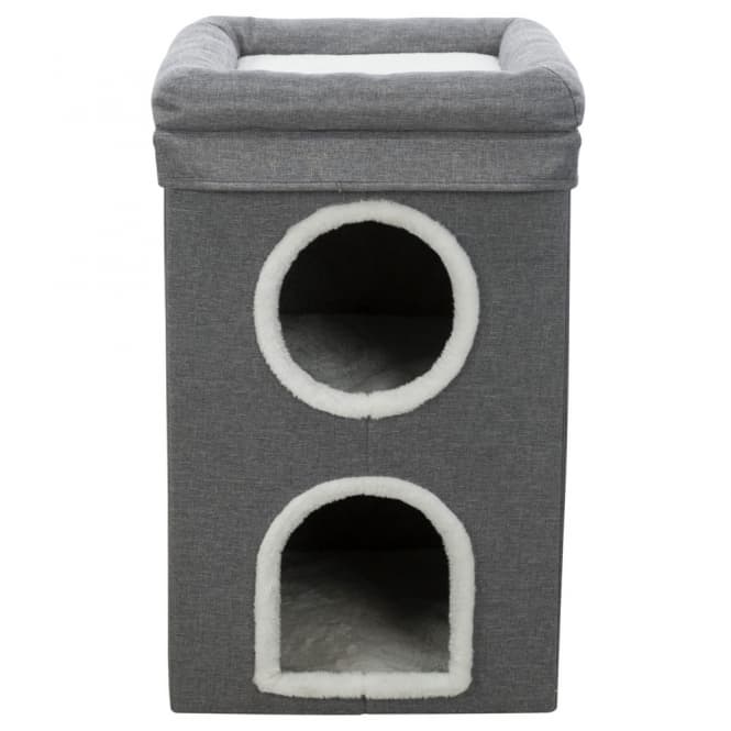 Trixie Kratztonne Cat Tower Saul 2