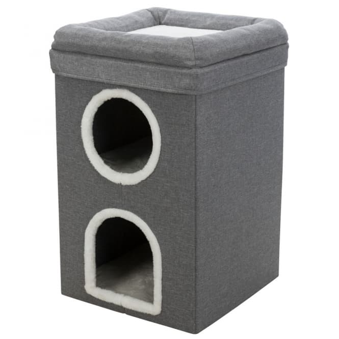 Trixie Kratztonne Cat Tower Saul 4