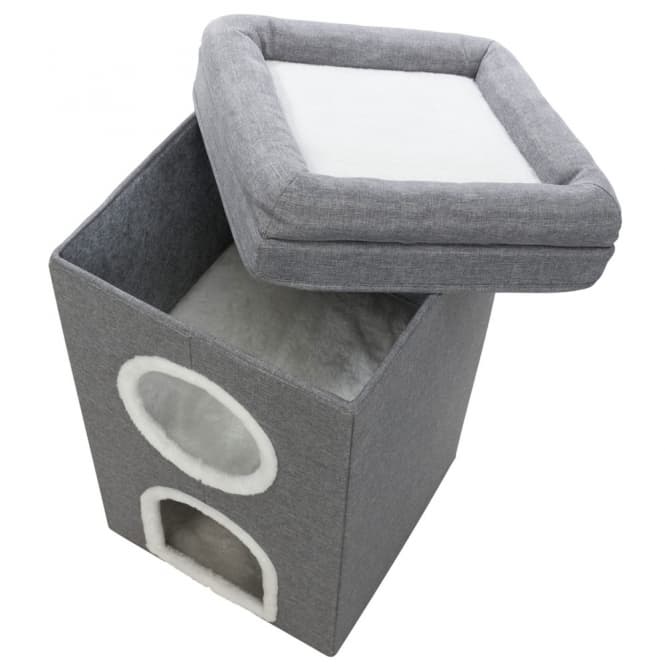 Trixie Kratztonne Cat Tower Saul 5