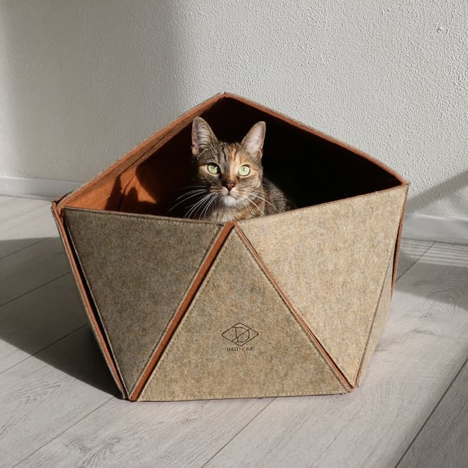 D&D Katzenhaus Logan - Sandbraun 2