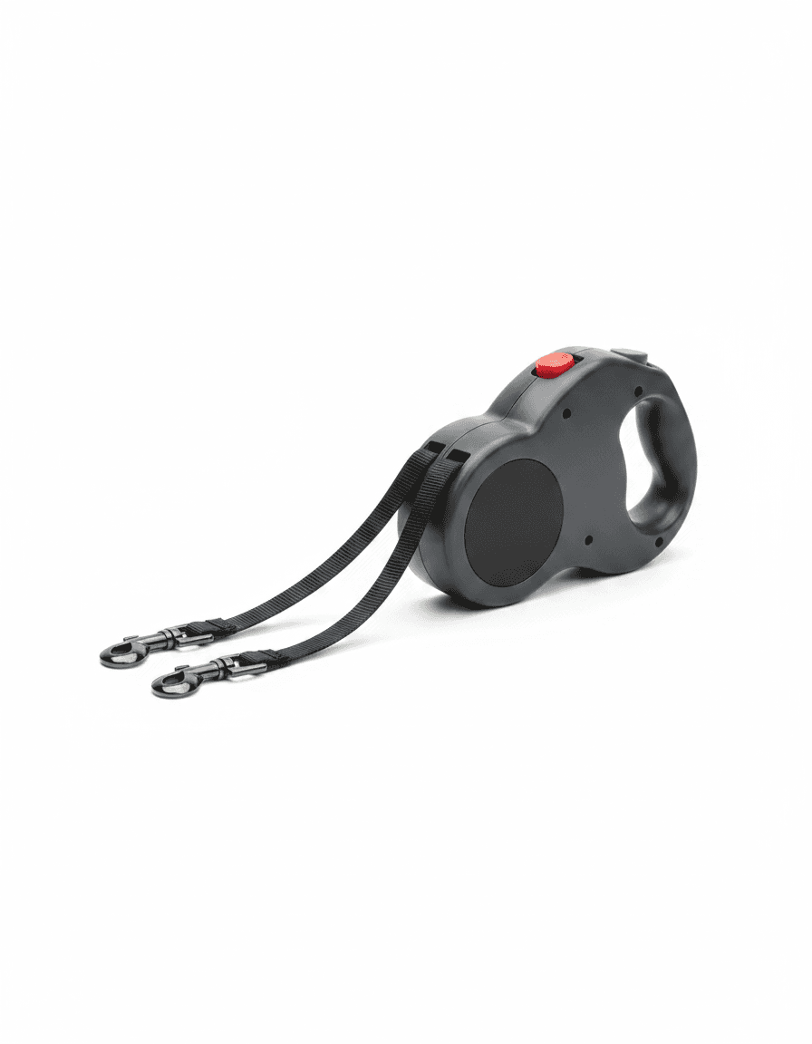 360° Doppelleine – für zwei Hunde gleichzeitig – Produktbild