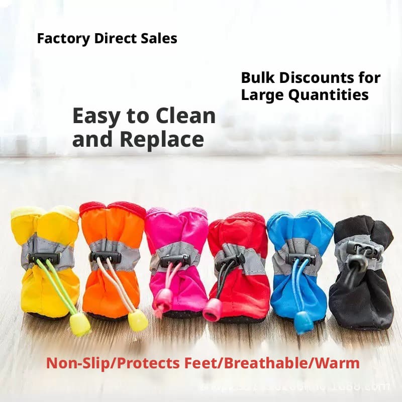 Hundeschuhe für kleine Rassen – 4er Set