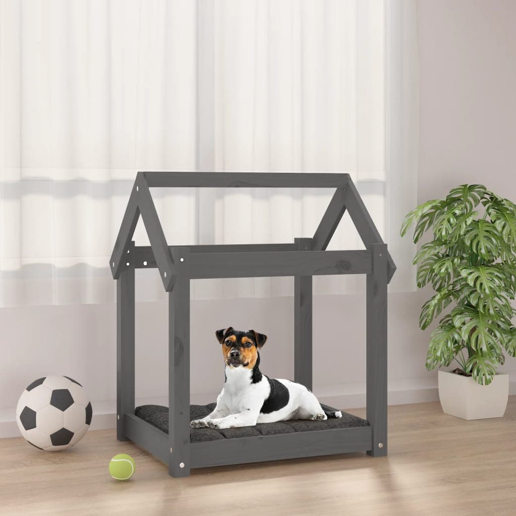 Hundebett 61x Festbirnholz