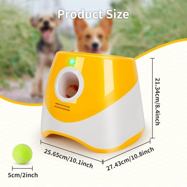 Hund Ball Wurf Maschine Hunde Automatisch Ball Werfer Indoor Outd