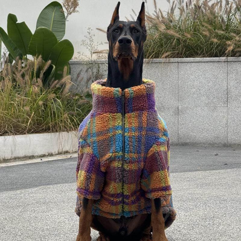 Hund Kleidung mit Fleece-Futter für extra Wärme