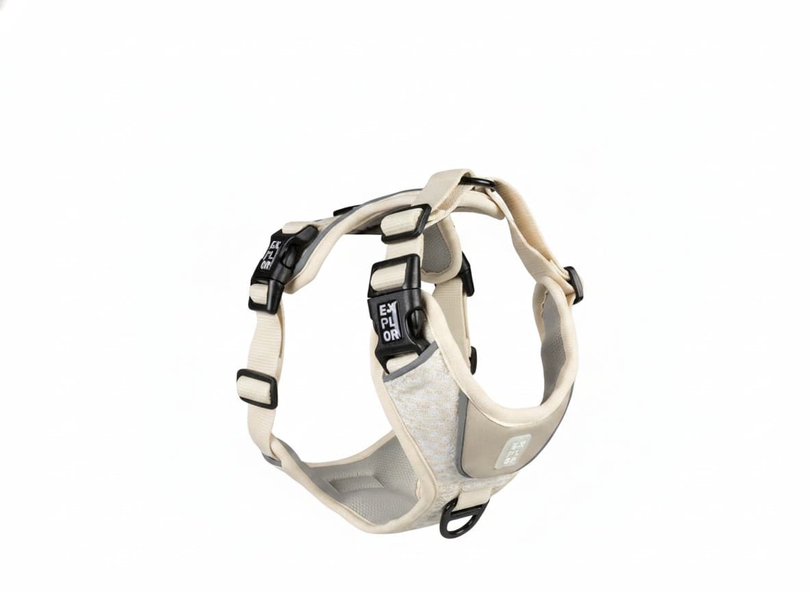 Duvoplus EXPLOR Ultimate Fit No-Pull-Geschirr - honey gold - M - 40-49cm - 49-65cm – Produktbild
