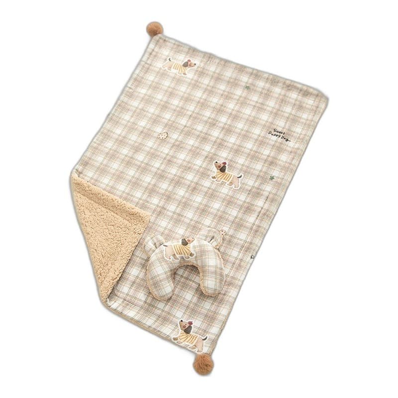 Hundedecke – ganzjährig nutzbar, Teddy-Fleece – Produktbild