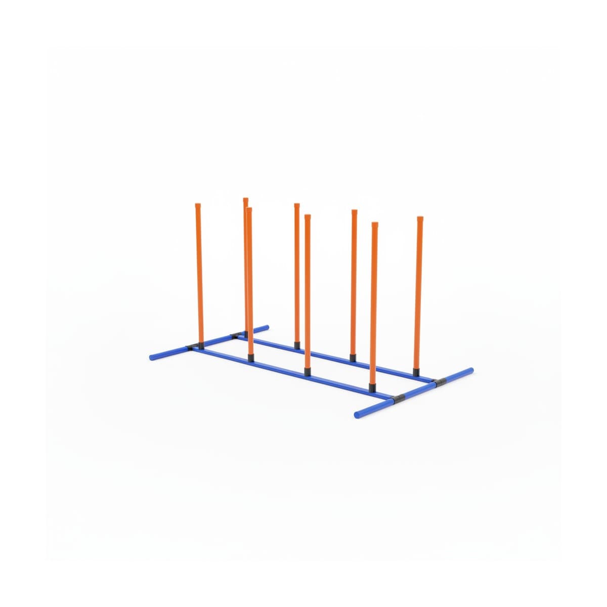 Hunde Agility Training – verstellbare Slalom-Stangen – Produktbild