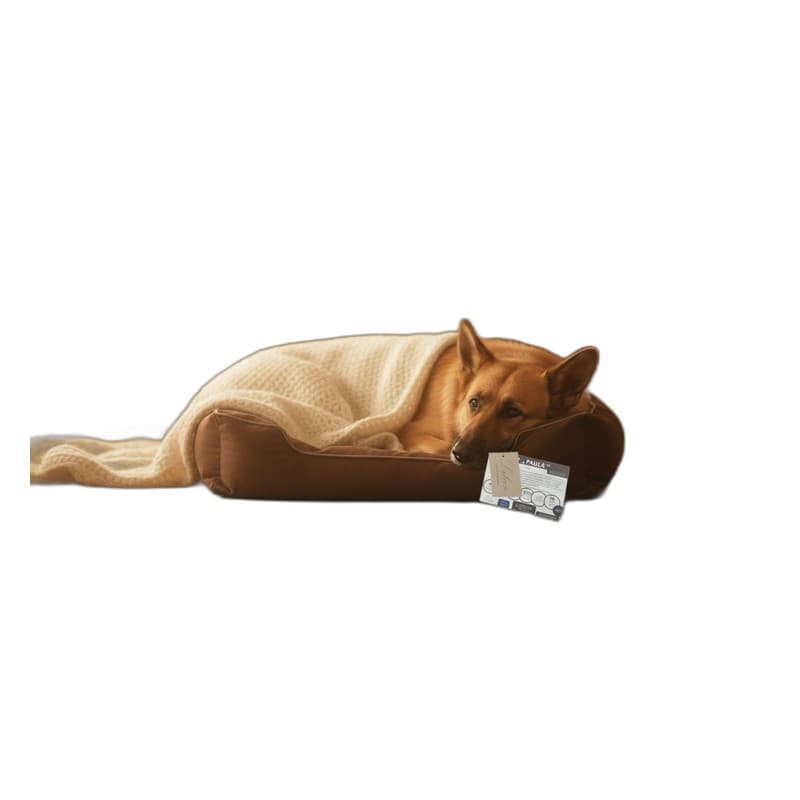 Lebon Hundebett Paula 2 - 100x75cm - Dunkelbraun – Produktbild