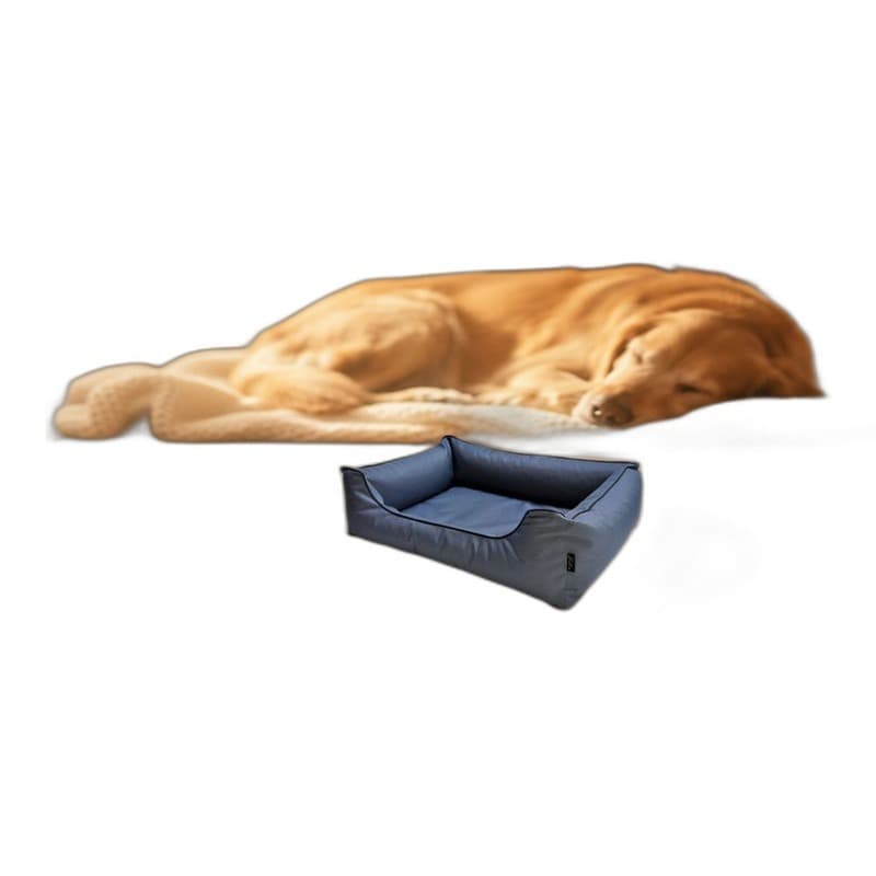 Lebon Hundebett Paula PLUS - Grau - 80 x 60 cm