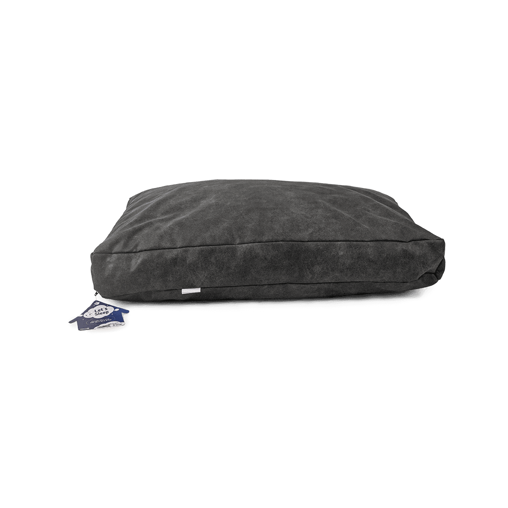 Let's Sleep Plush Pillow Hundebett XL Anthrazit