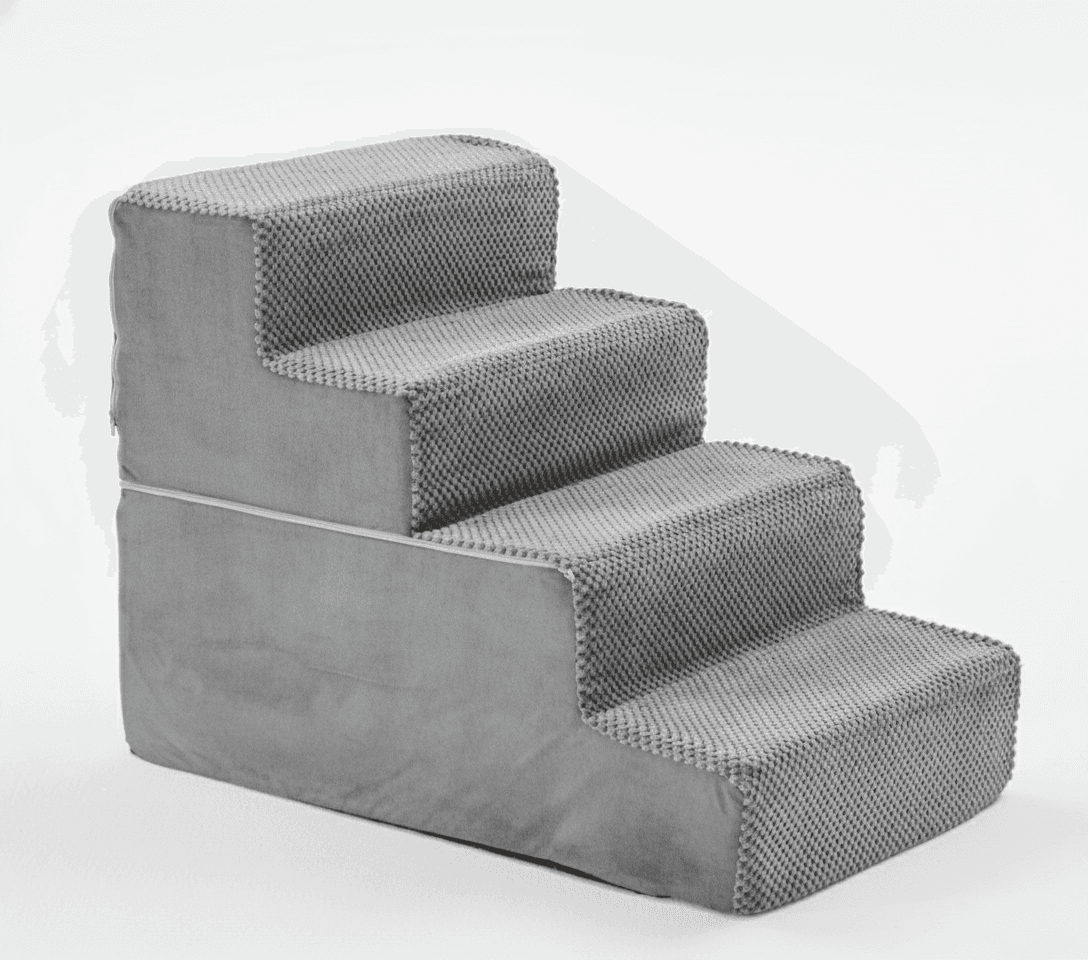 Treppe & Rampe für kleine Hunde & Katzen – Hochdichter Schaumstoff – Produktbild