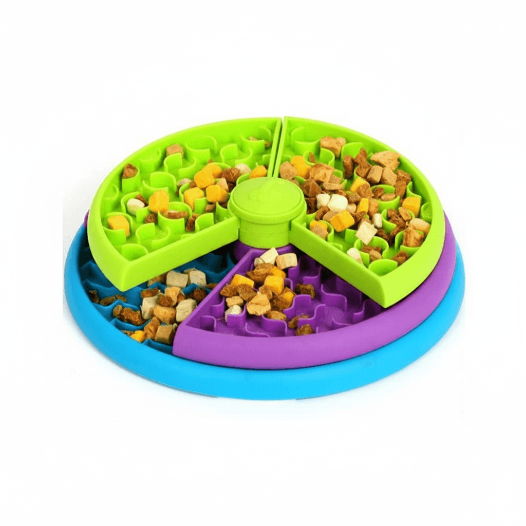 Slow-Feeder 3-in-1 – gegen hastiges Fressen – Produktbild