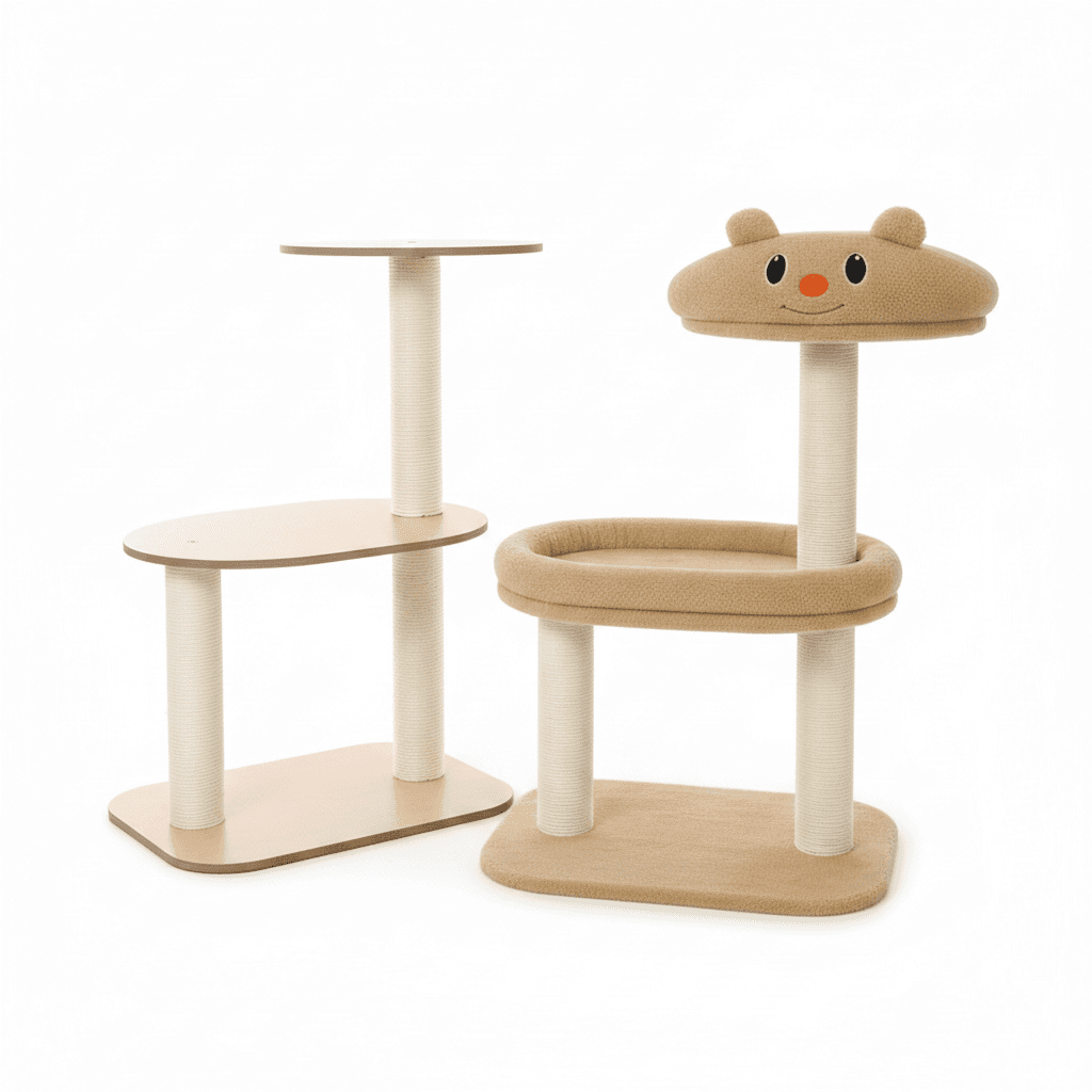 Katzenspielzeug Kletterhaus All-in-One