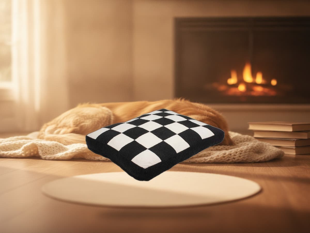 Coockoo Hundekissen Cozy Block - 90x75x11cm – Produktbild
