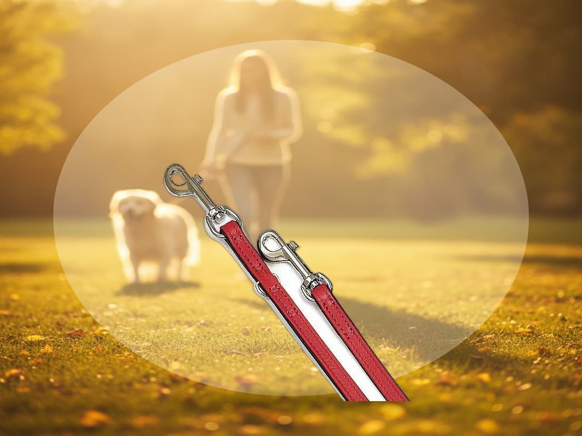 Karlie VINTAGE Führleine - Rot - 14 mm, 200 cm – Produktbild