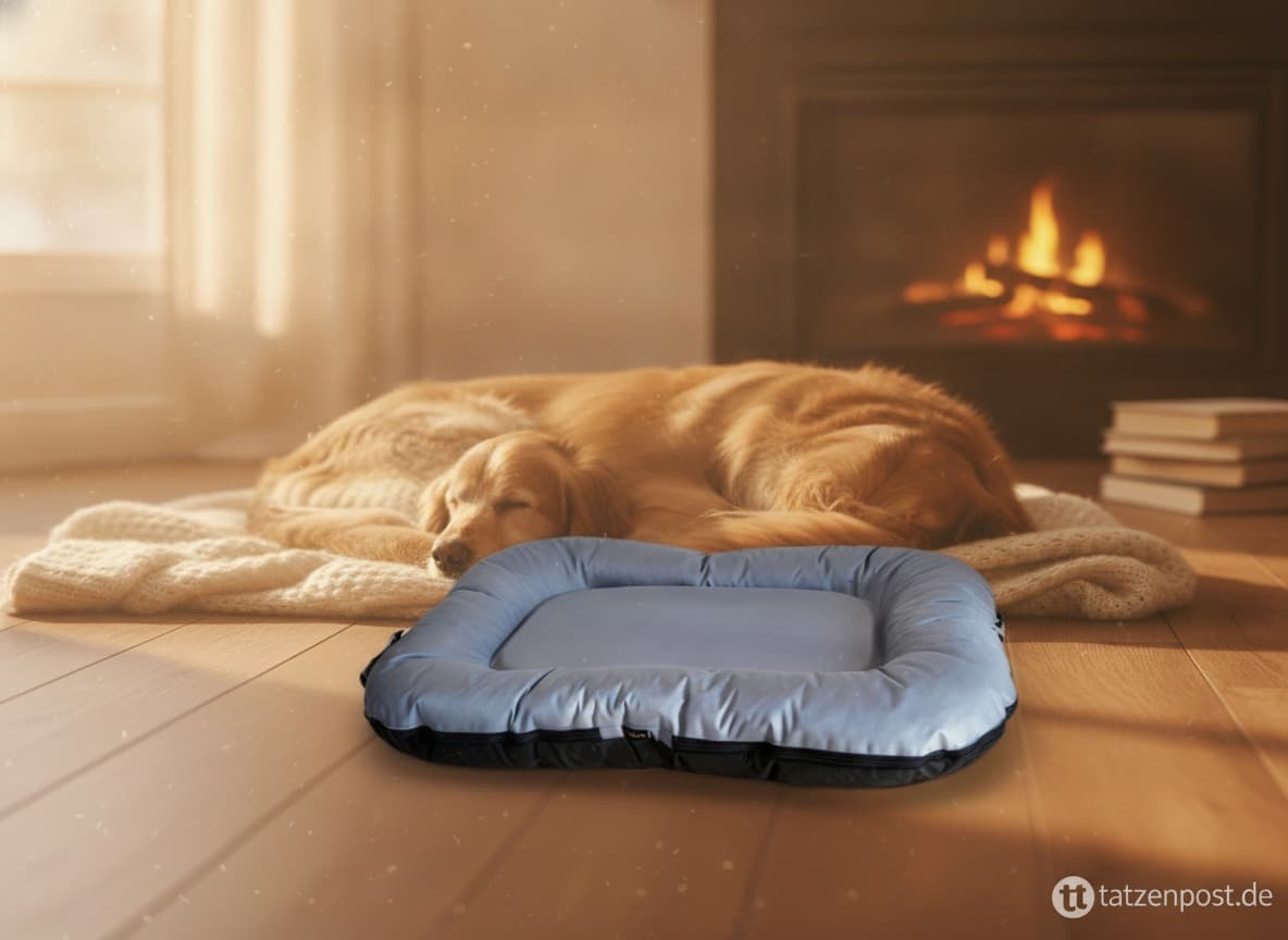 Lebon Hundekissen Ponto - grau - 80 x 60 cm – Produktbild