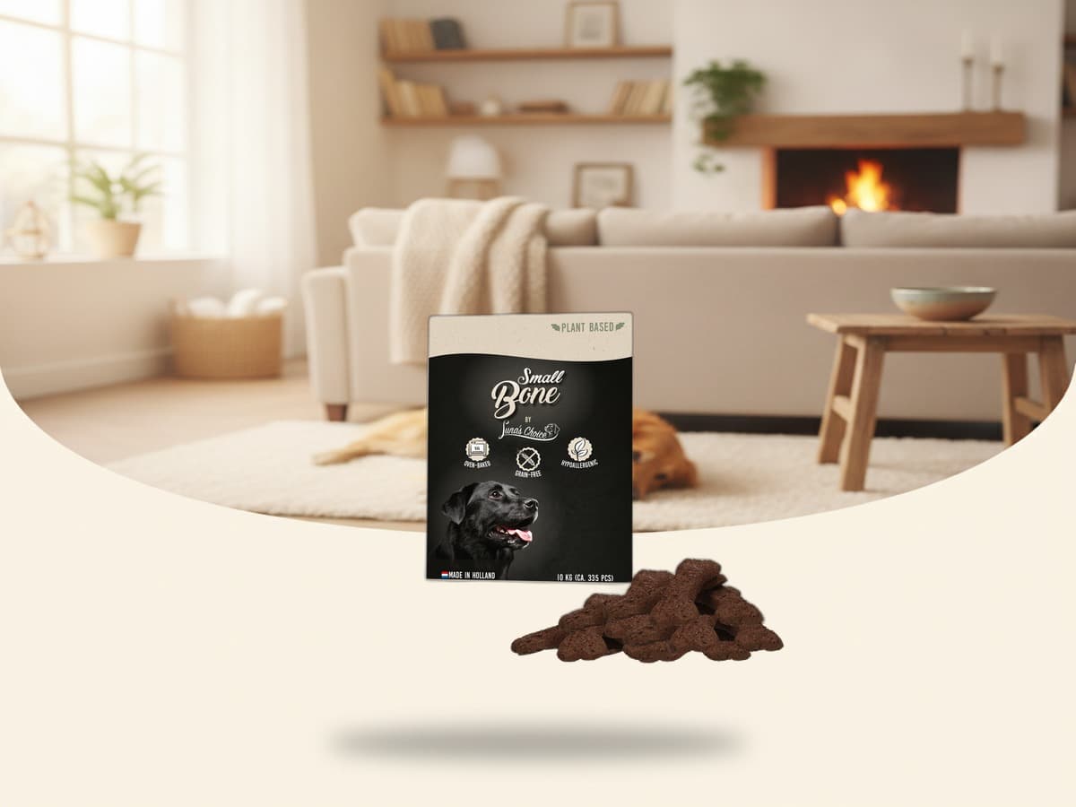 Luna’s Choice Pflanzlicher Snack Großpackung Bone Small