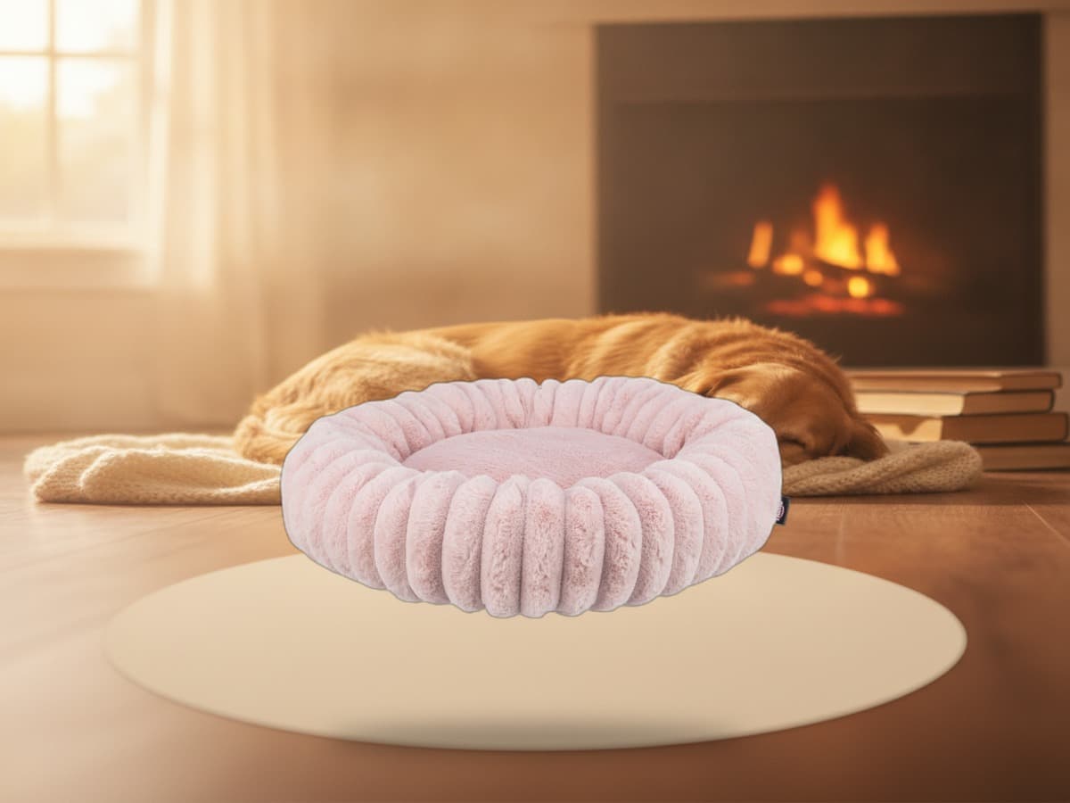 Trixie Bett Lonni - rosa - 60 cm – Produktbild