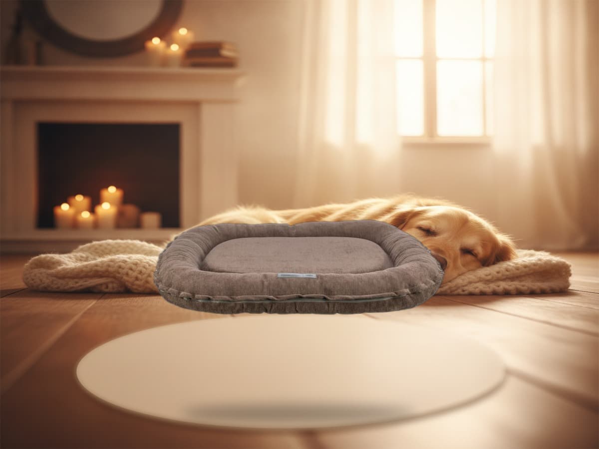 Trixie Vital Kissen Lennox - braun - 90 × 70 cm