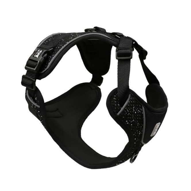 Duvoplus EXPLOR Ultimate Fit No-Pull-Geschirr - granite black - M - 40-49cm - 49-65cm: Produktbild