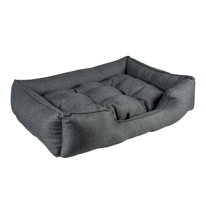 Duvoplus Hundebett Duratex - dunkelgrau - 80x60x16cm: Produktbild
