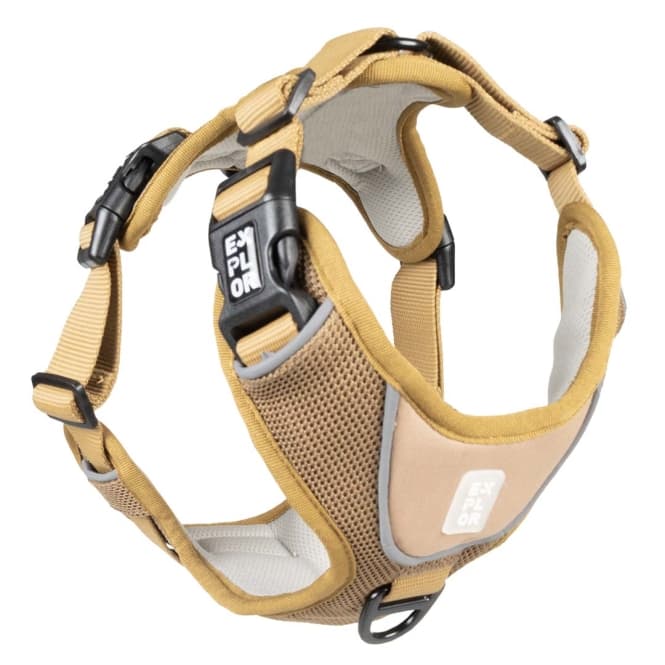 Duvoplus EXPLOR Ultimate Fit No-Pull-Geschirr - honey gold - M - 40-49cm - 49-65cm: Produktbild