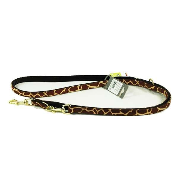 Hunter verstellbare Führleine Modern Art Safari Giraffe - M - L: 18 mm / 200 cm: Produktbild