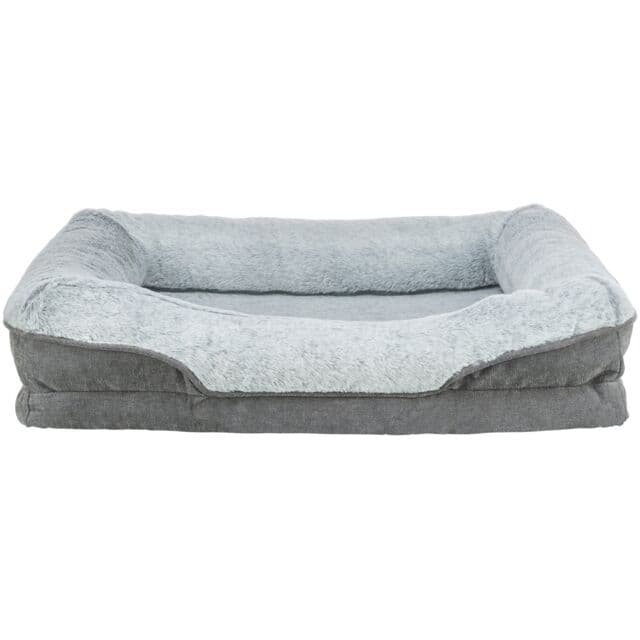 Trixie Vital Bett Lino Soft - grau/hellgrau - 90 × 65 cm